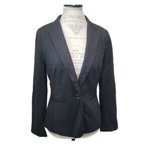 JCP Charcoal Gray Single Button Blazer Suit Jacket J C Penny's Brand New w. Tags